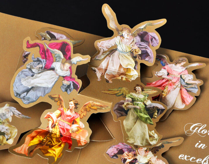 the met's angel holiday cards