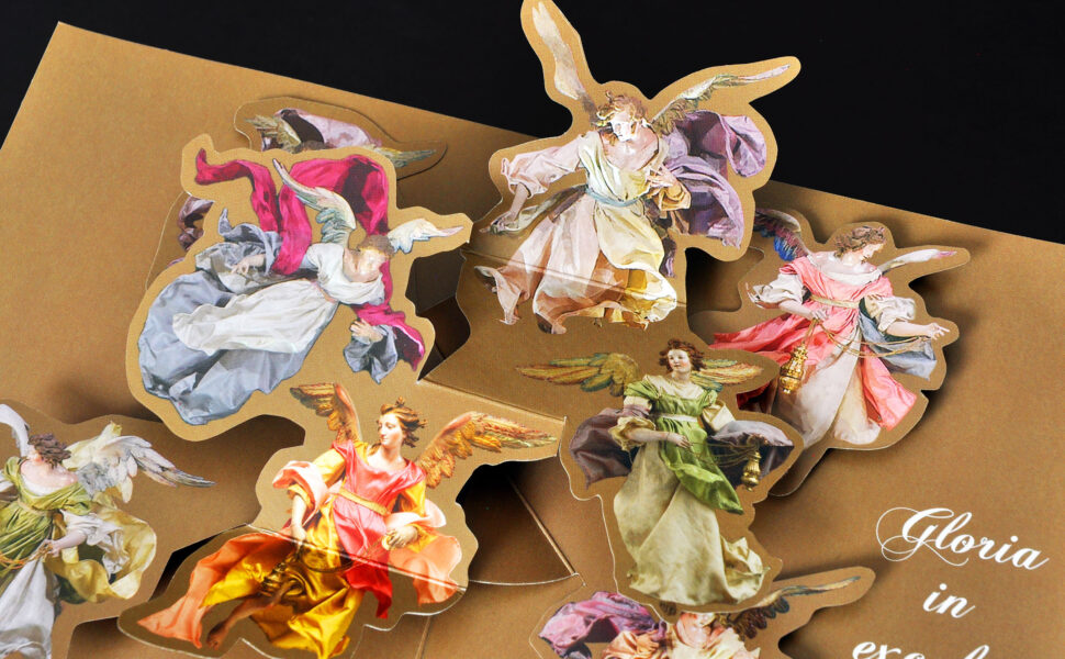 the met's angel holiday cards